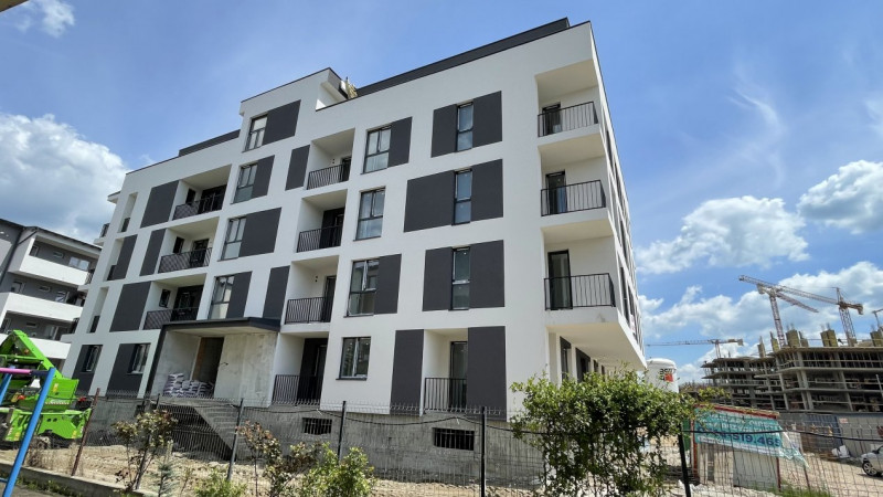 COMISION 0!Apartament 2 camere bloc nou et.2/4,strada Catanelor,Floresti