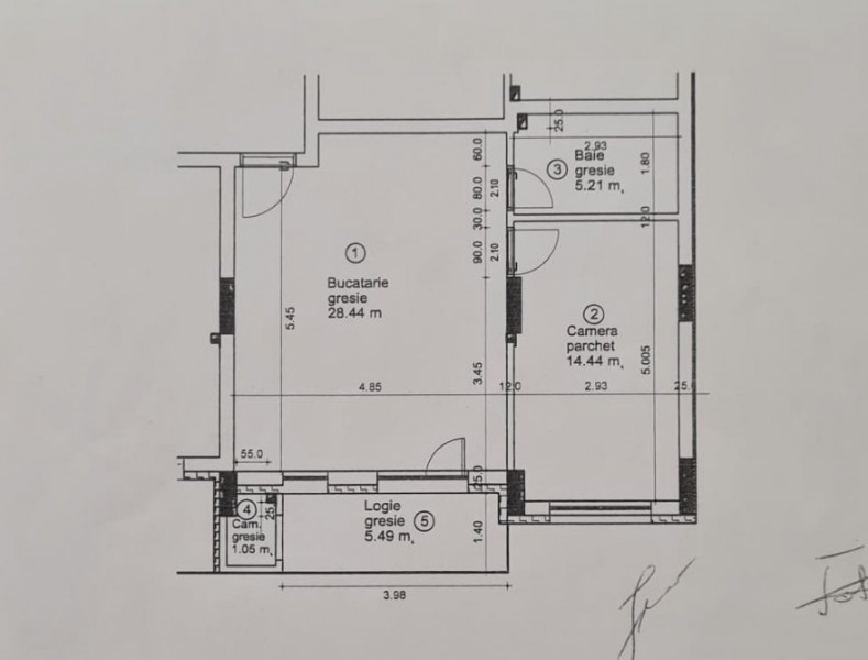 Apartament 2 cam+garaj, finisat,mobilat,zona Metro 