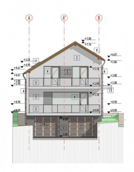 vanzare teren 600 mp cu autorizatie pt Duplex, Borhanci,zona Romul Ladea