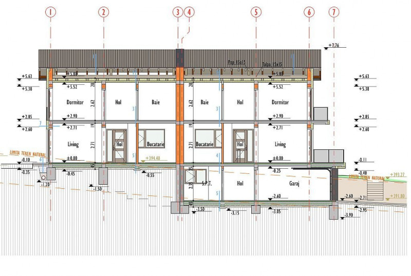 vanzare teren 600 mp cu autorizatie pt Duplex, Borhanci,zona Romul Ladea