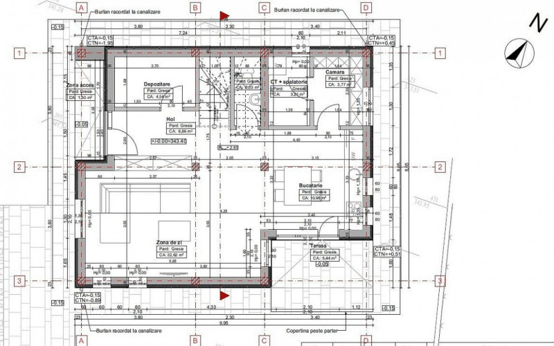 Casa Individuala Dezmir 119 MP utili si  Teren 388 MP