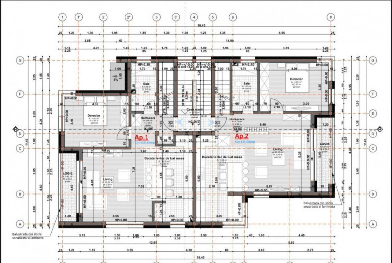 Apartament cu 4 camere in vila,115 mp,cart Buna Ziua,zona Grand Hotel Italia