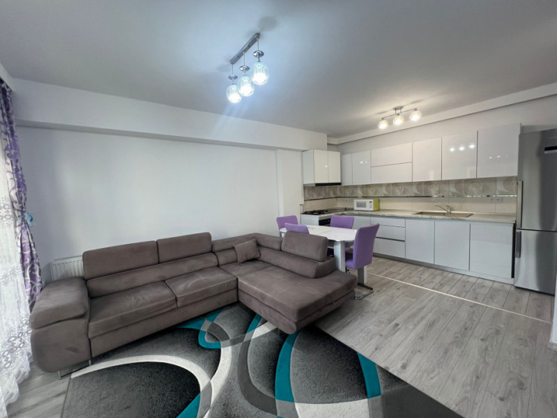 Apartament 3 camere + garaj ,76 mp, finisat  si mobilat,in cart Europa 