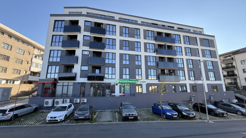 Apartament 2 cam Lux bloc nou ,57 mp+balcon,zona VIVO str Razoare