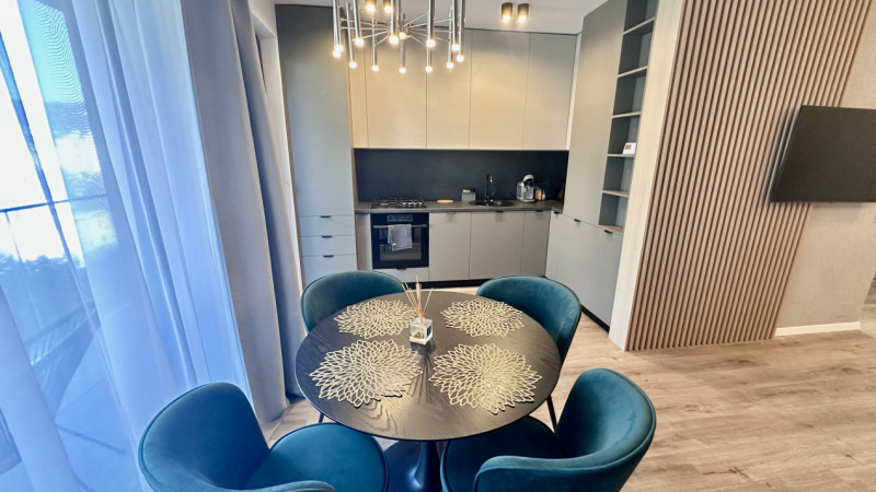 Ap 2 camere modern +garaj de inchiriat in Rozelor Residence