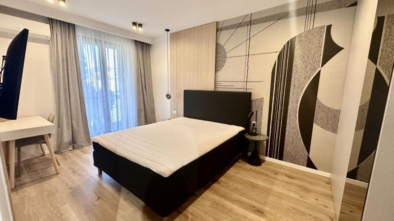 Ap 2 camere modern +garaj de inchiriat in Rozelor Residence