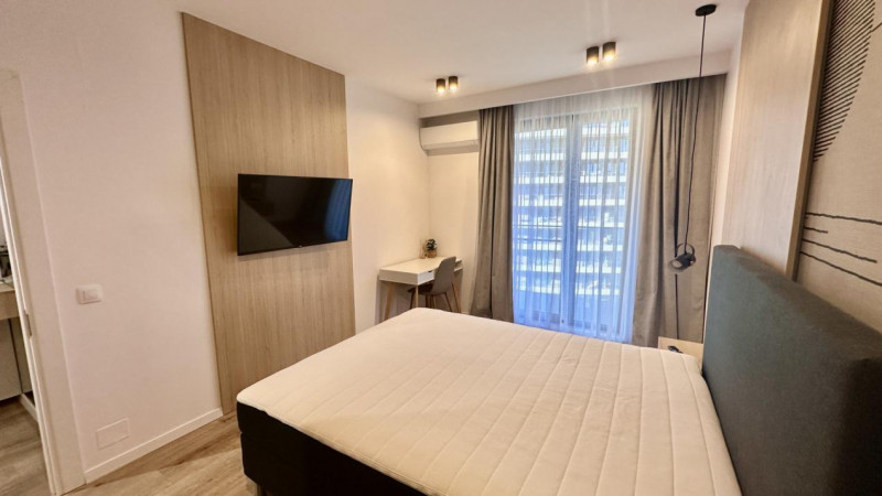 Ap 2 camere modern +garaj de inchiriat in Rozelor Residence