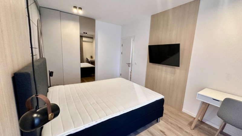 Ap 2 camere modern +garaj de inchiriat in Rozelor Residence